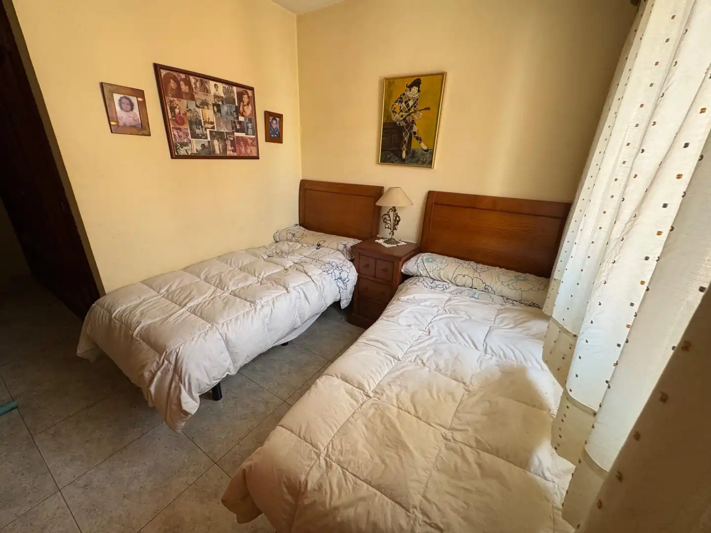 Bedroom of Flat for sale in Almería  with Heating, Furnished and Balcony