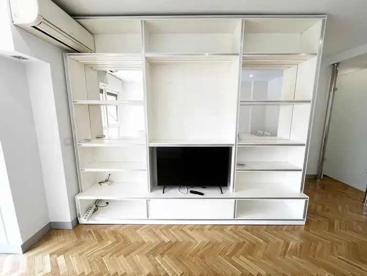 Sala d'estar de Pis de lloguer en Madrid amb Aire condicionat, Calefacció i Parquet