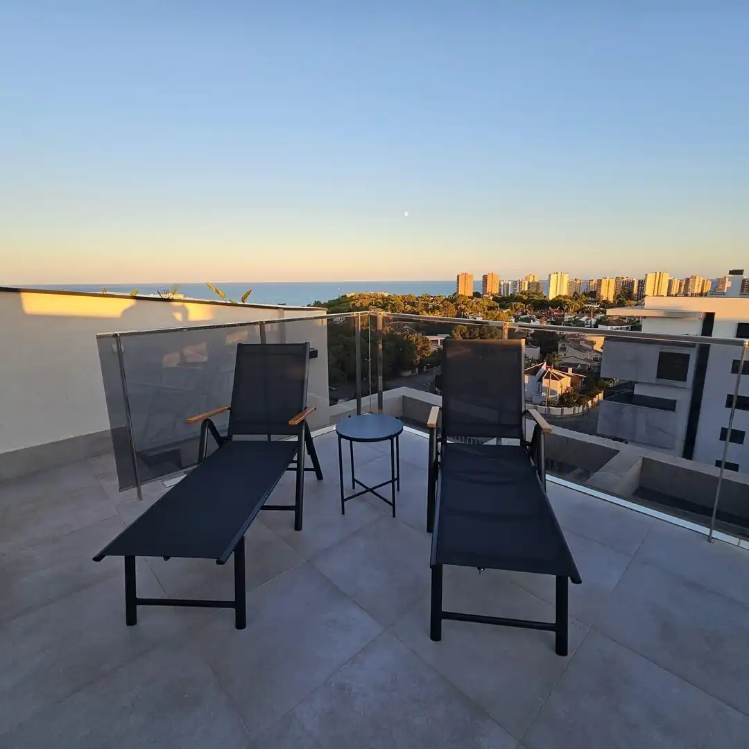 Terrasse von Dachboden zum Verkauf in Orihuela mit Klimaanlage, Heizung und Terrasse