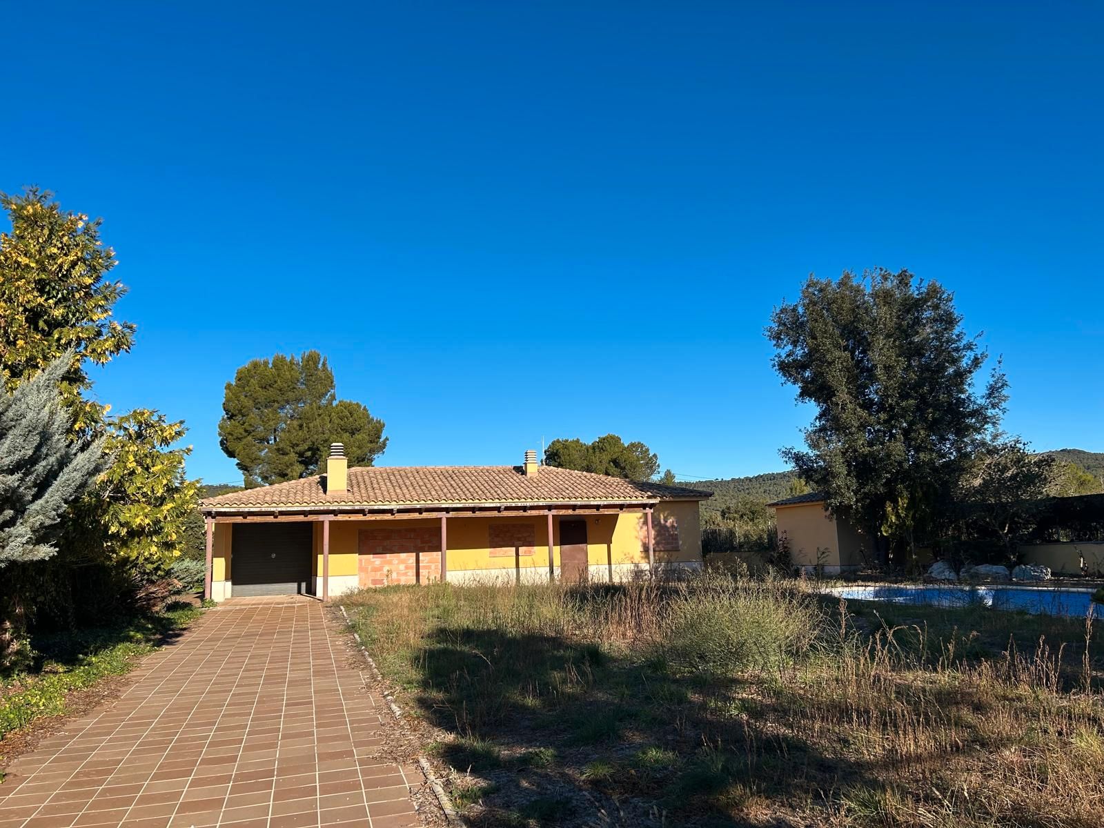 Vista exterior de Casa o xalet en venda en  Barcelona Capital amb Jardí privat, Terrassa i Piscina