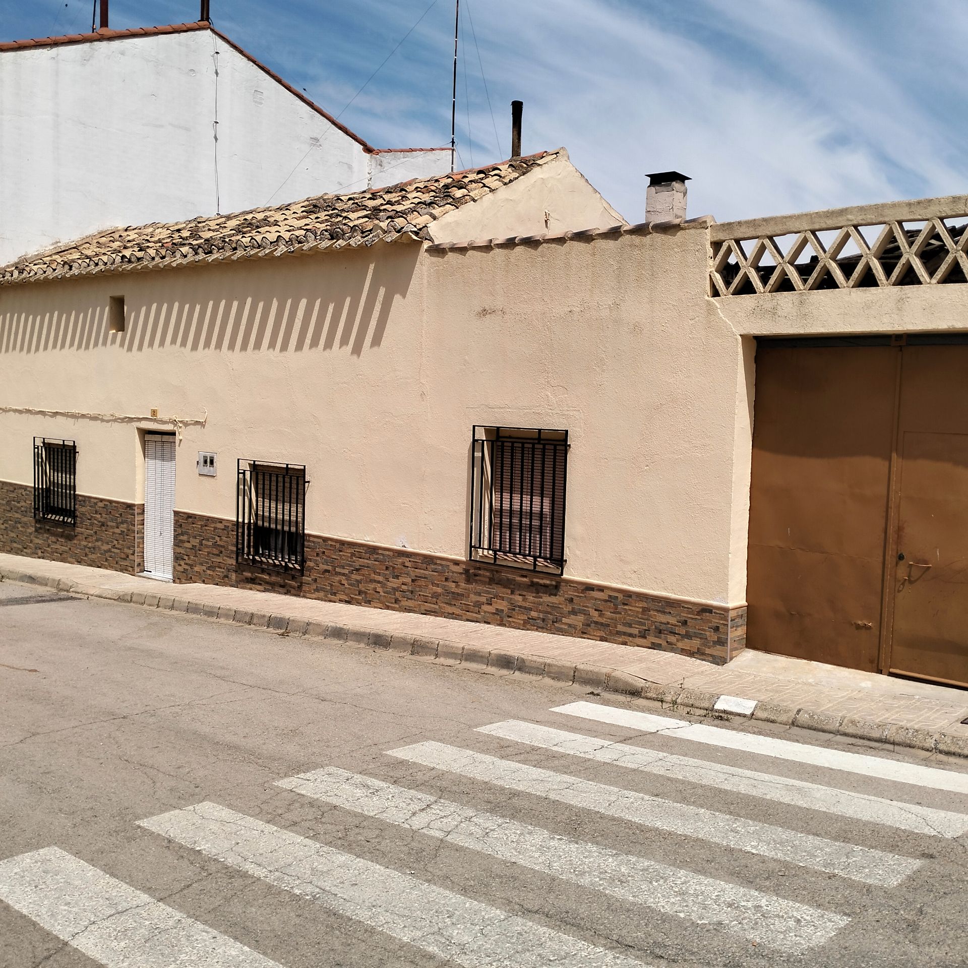 Exterior view of House or chalet for sale in Munera  with Private garden, Terrace and Storage room