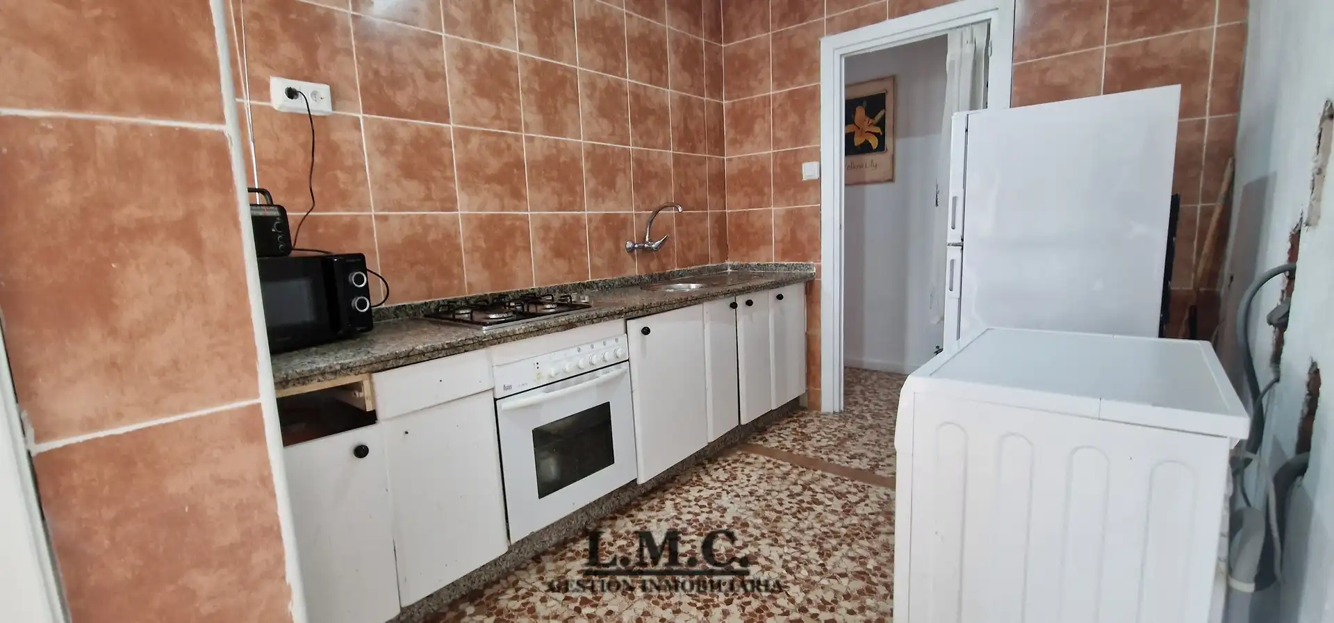 Cocina de Piso en venta en Isla Cristina con Terraza, Amueblado y Horno
