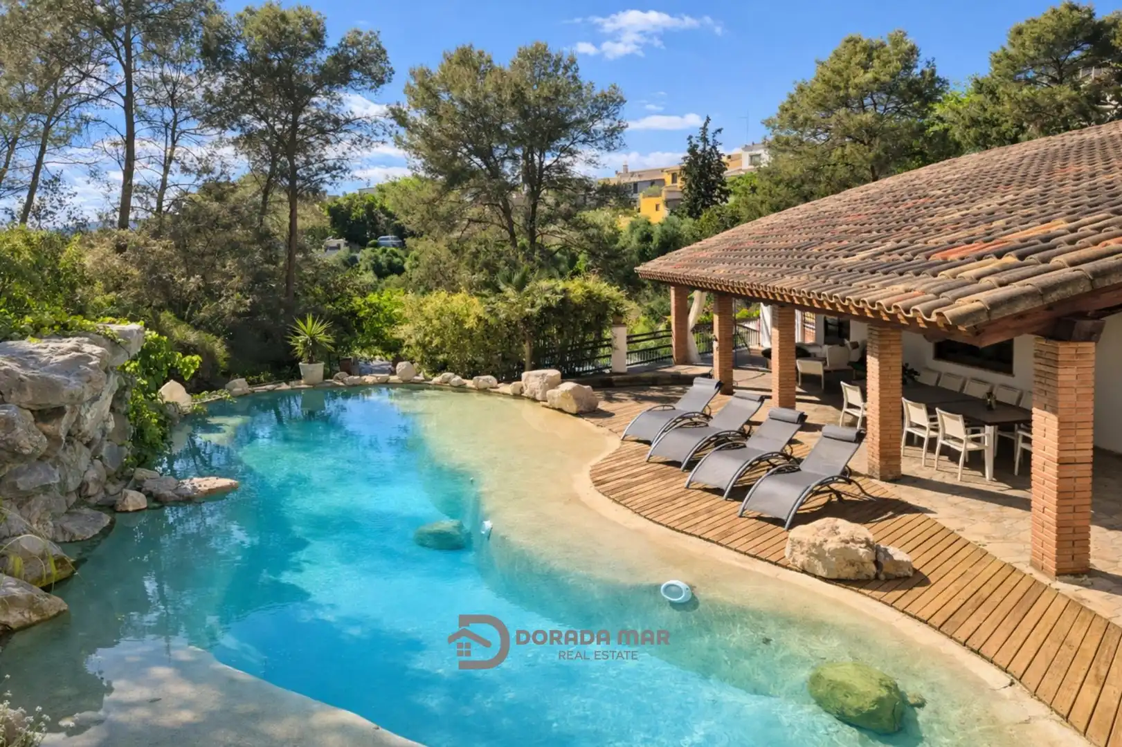 Piscina de Casa o chalet en venta en Olivella con Calefacción y Jardín privado