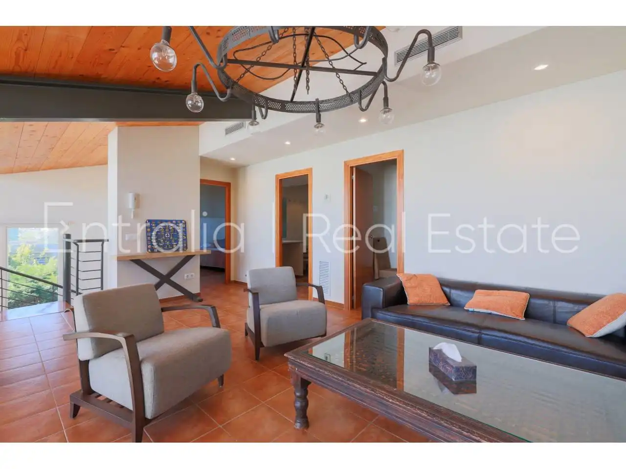 Sala de estar de Casa o chalet en venta en Albons con Aire acondicionado, Calefacción y Jardín privado