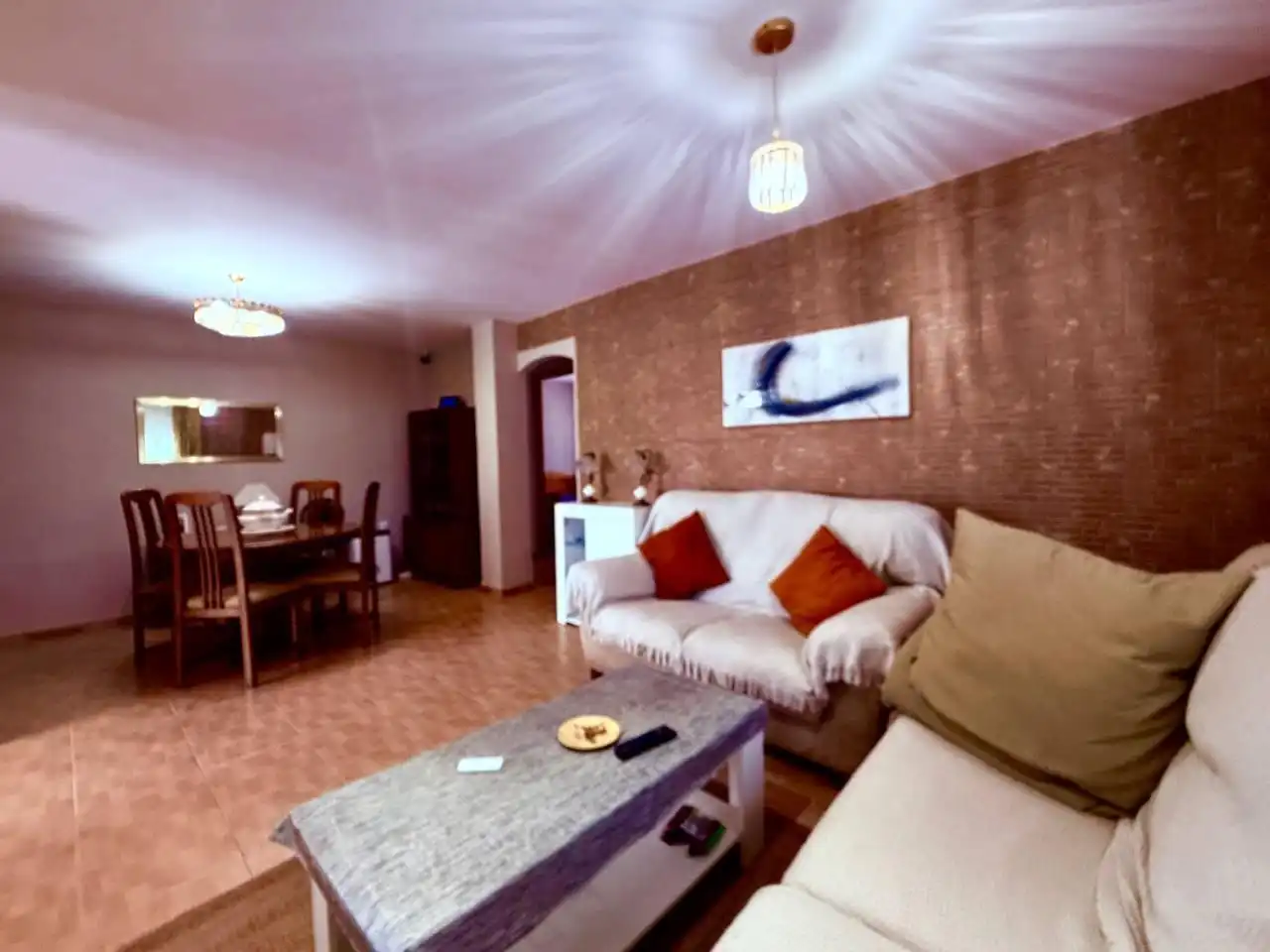Living room of Houses for sale in Godelleta  with Air Conditioner, Private garden and Terrace