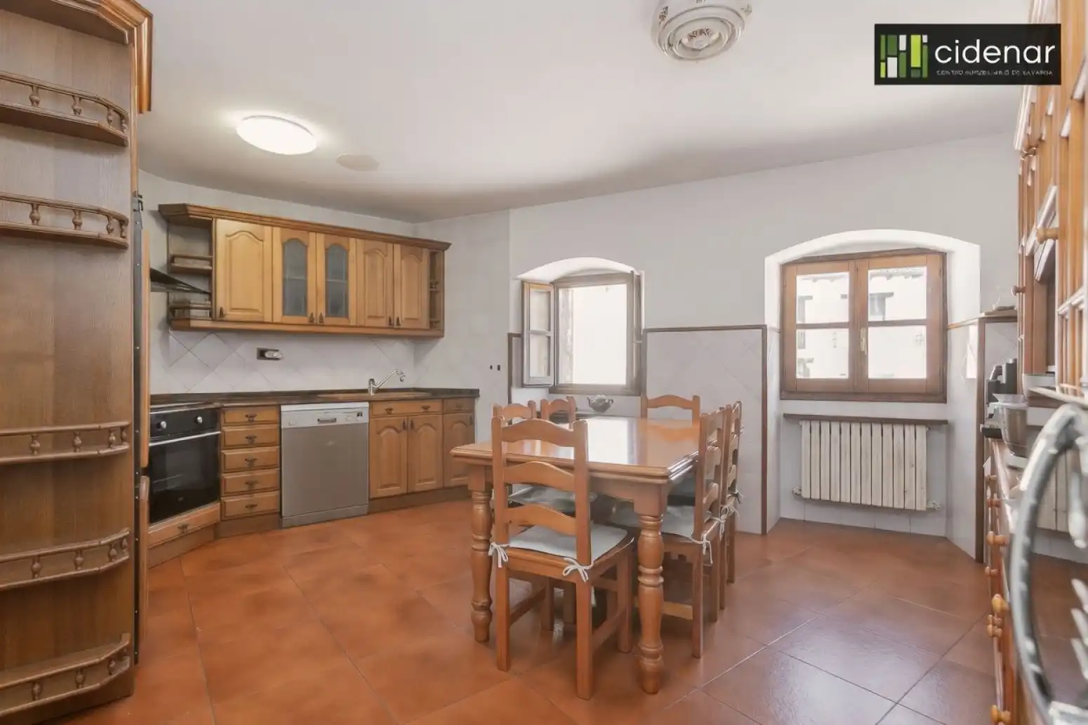 Cocina de Casa adosada en venta en Valle de Yerri / Deierri con Calefacción, Jardín privado y Parquet