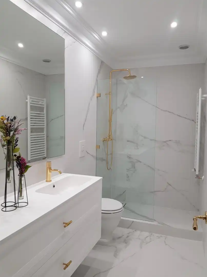 Badezimmer von Wohnungen zum Verkauf in Los Realejos mit Möbliert und Gemeinschaftspool