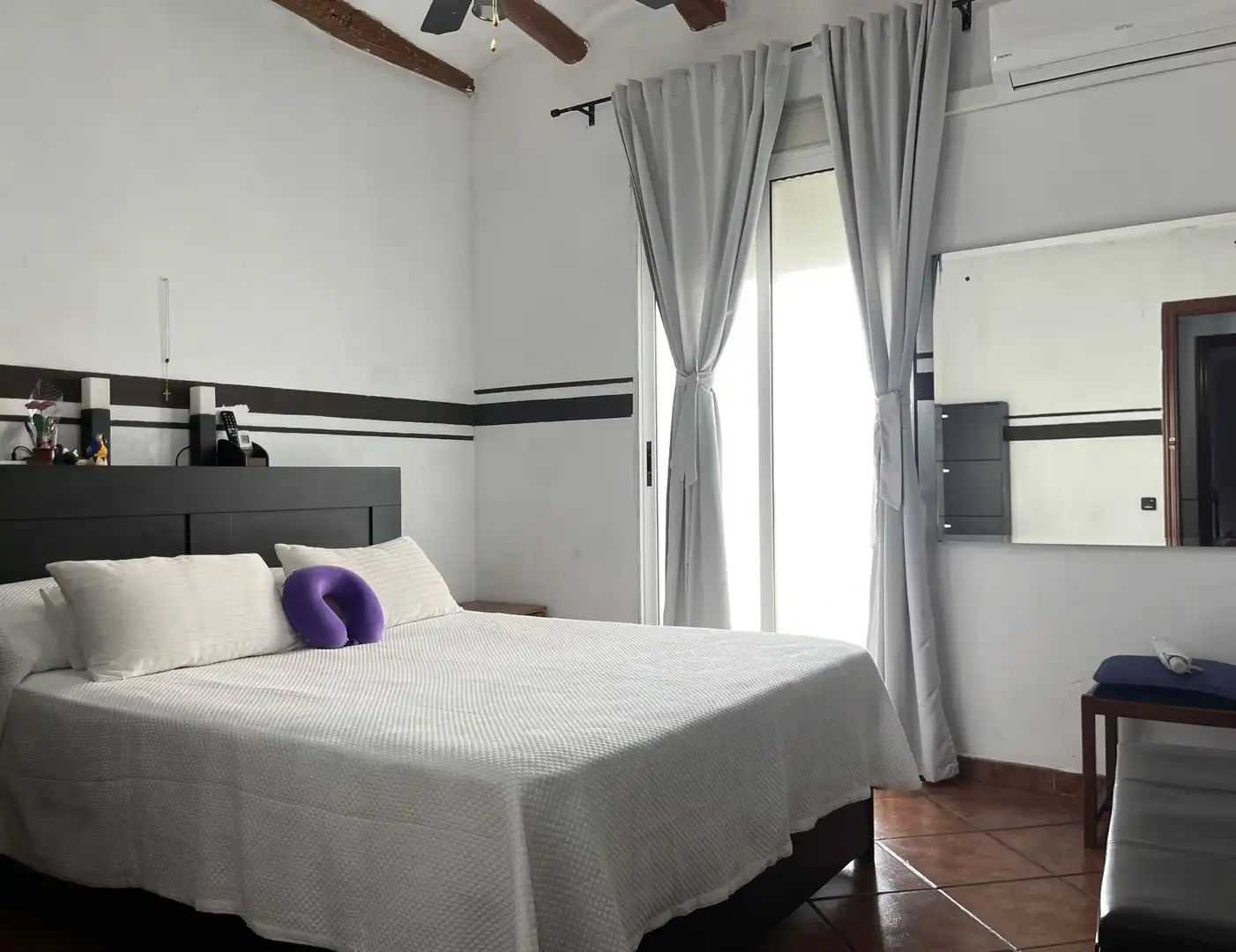 Schlafzimmer von Country house zum Verkauf in Ontinyent mit Klimaanlage, Heizung und Abstellraum
