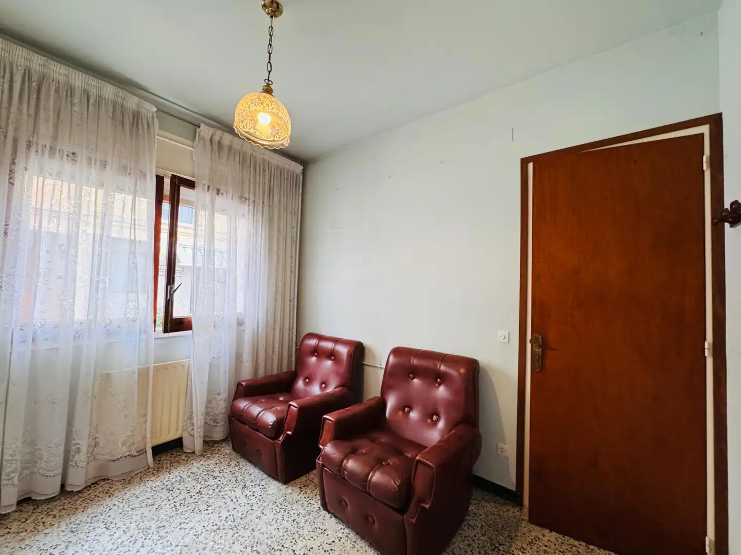 Sala de estar de Casa adosada en venta en Llagostera con Calefacción y Balcón