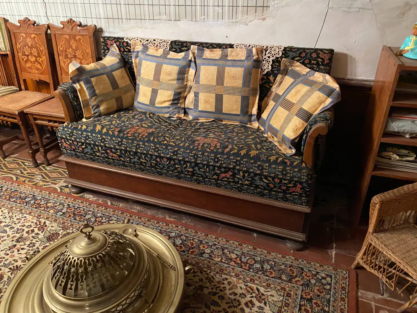 Sala d'estar de Casa o xalet en venda en Alcaraz amb Calefacció, Jardí privat i Moblat