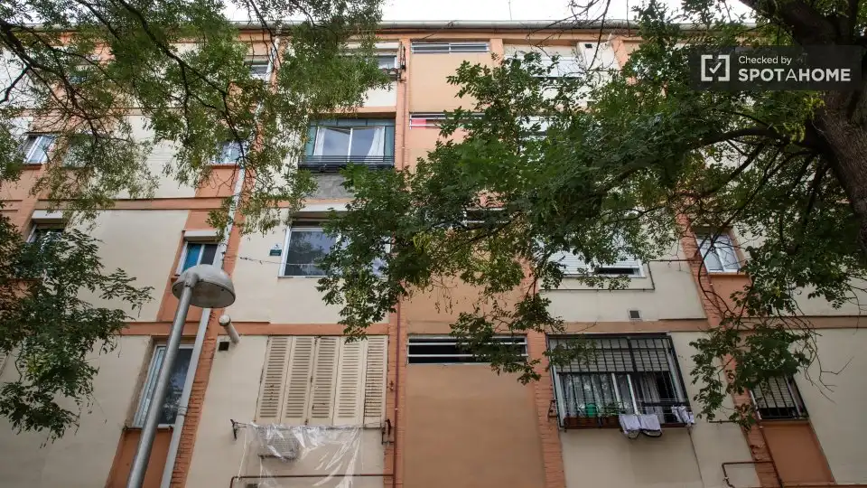 Exterior view of Flat for rent in Madrid  with Air Conditioner, Heating and Furnished