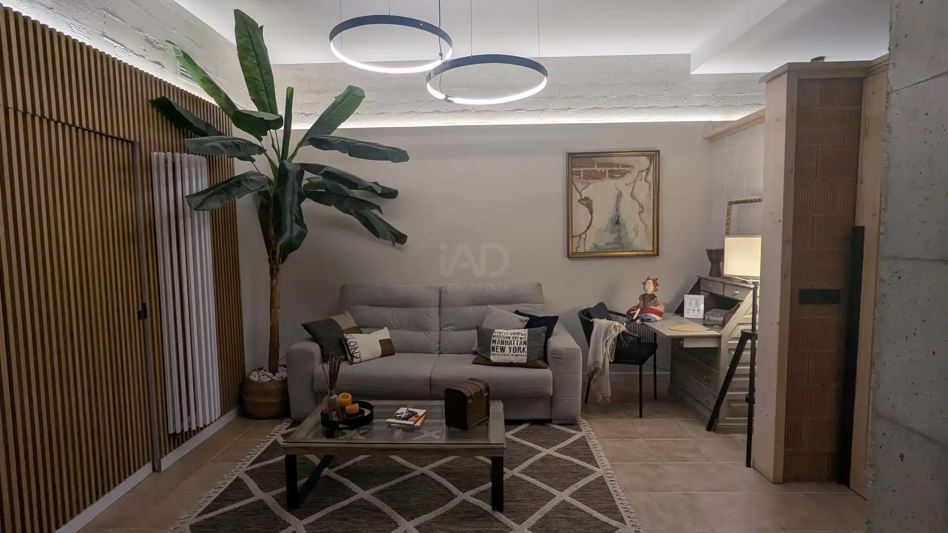 Sala de estar de Piso en venta en Villamediana de Iregua con Calefacción y Piscina