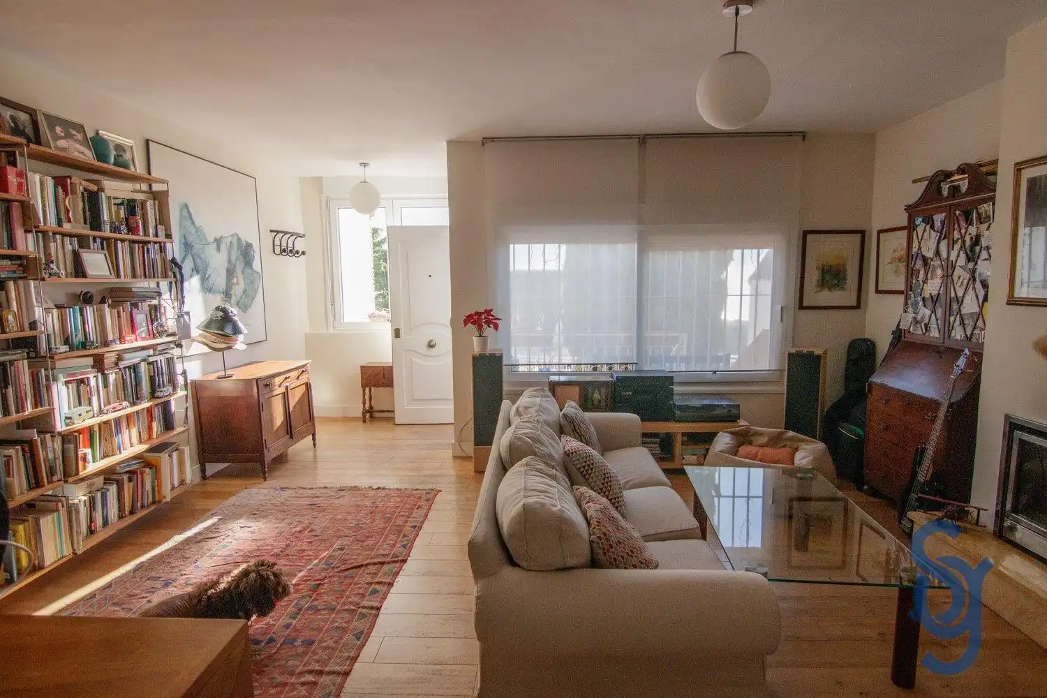 Living room of Detached homes for sale in Málaga  with Air Conditioner, Parquet flooring and Terrace