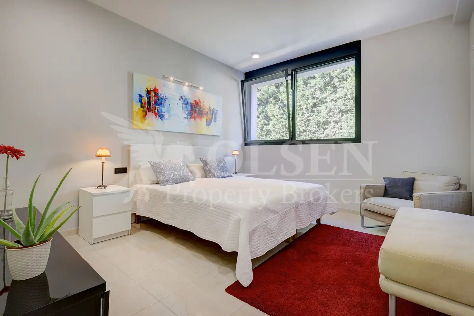 Habitación de Casa o chalet en venta en Estepona con Aire acondicionado, Calefacción y Jardín privado