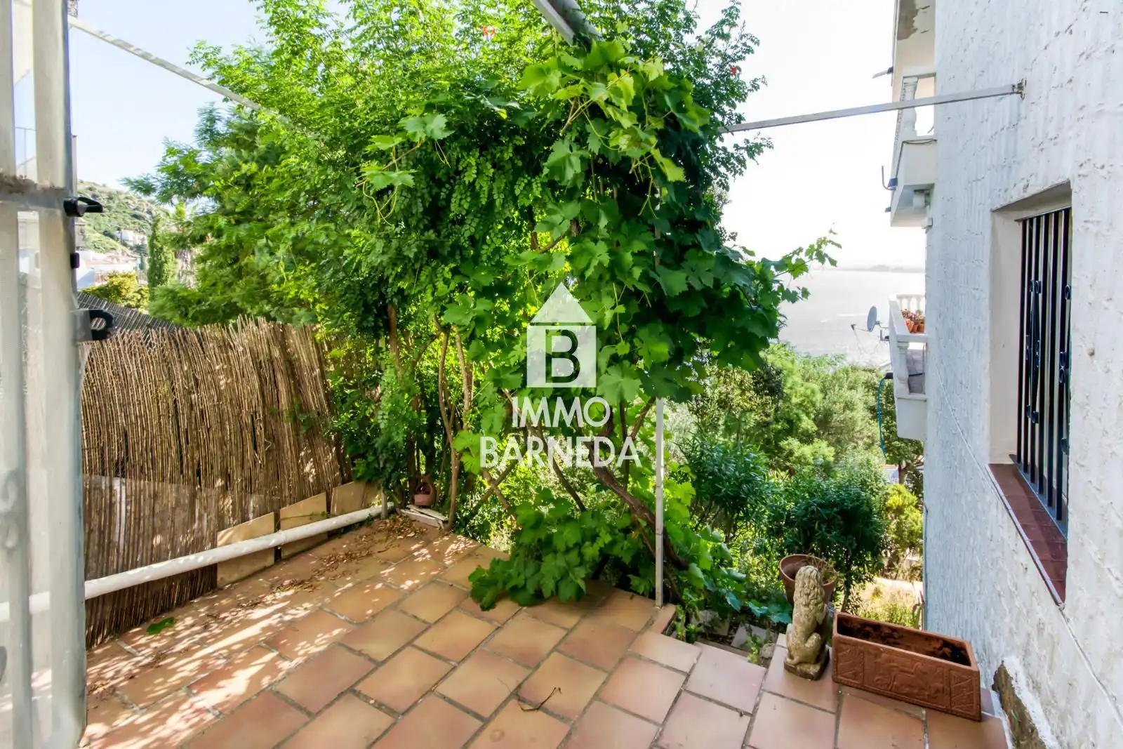 Garden of Flat for sale in Roses  with Air Conditioner, Heating and Terrace
