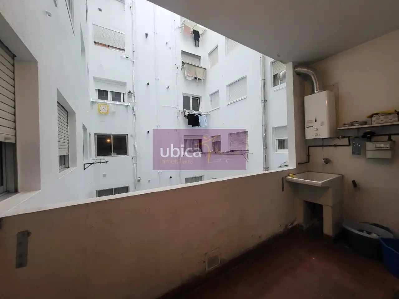 Balcony of Flat for sale in Centro Urbano