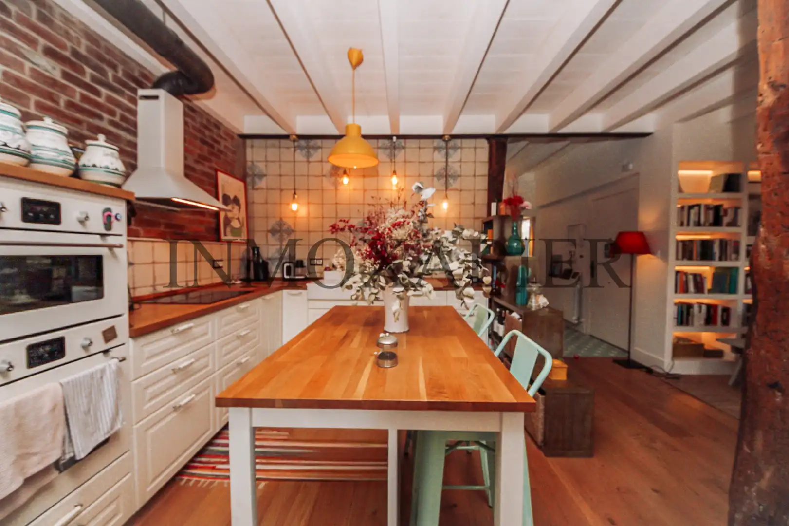 Cocina de Dúplex en venta en Bilbao  con Calefacción, Amueblado y Horno