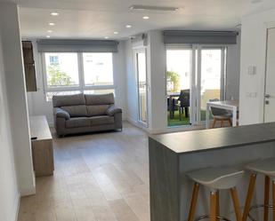 Living room of Attic to rent in Castellón de la Plana / Castelló de la Plana  with Air Conditioner, Furnished and Oven