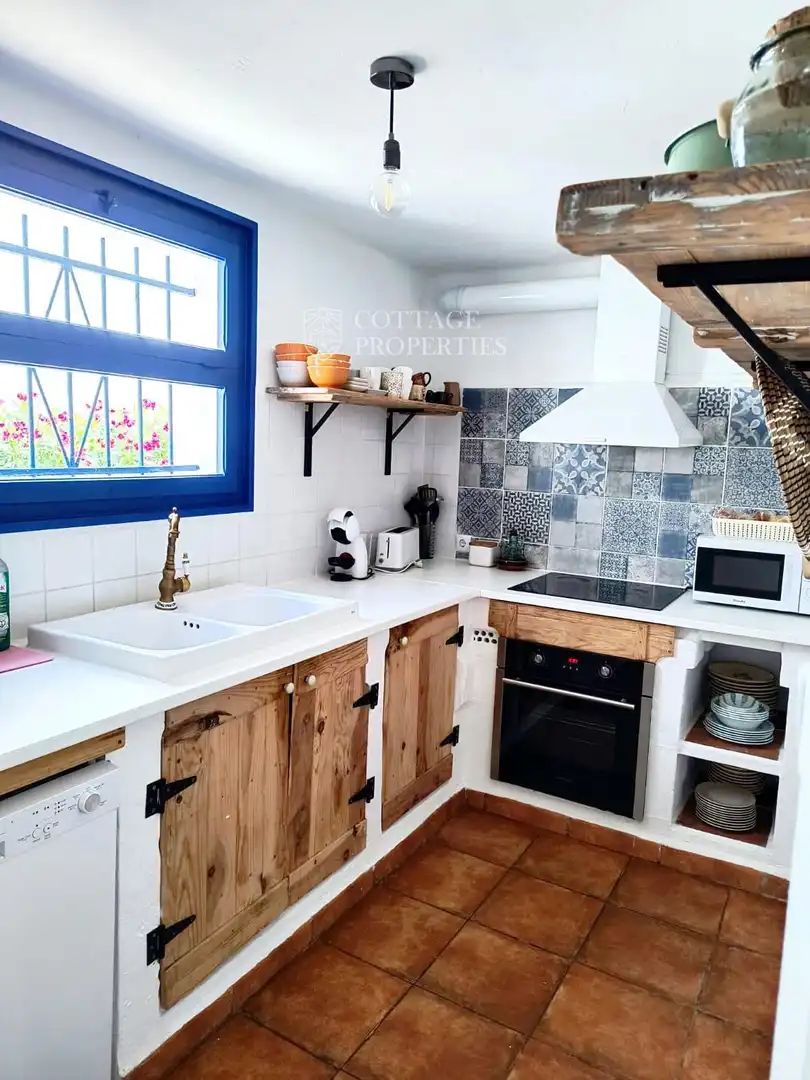 Cocina de Casa adosada en venta en L'Escala con Calefacción, Terraza y Piscina