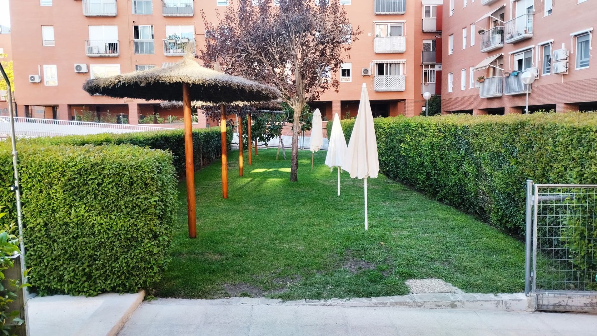 Jardí de Pis per a compartir en Móstoles amb Aire condicionat, Calefacció i Moblat