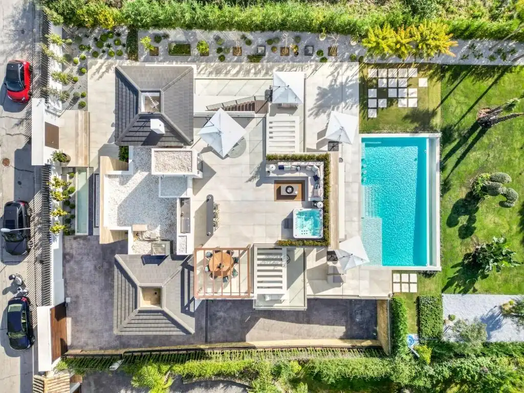 Exterior view of Houses for sale in Marbella  with Air Conditioner, Heating and Private garden