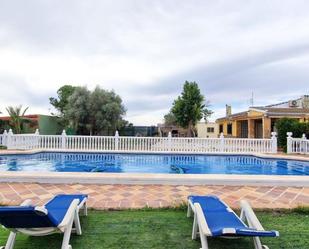 Swimming pool of House or chalet for sale in Elche / Elx  with Air Conditioner, Heating and Private garden