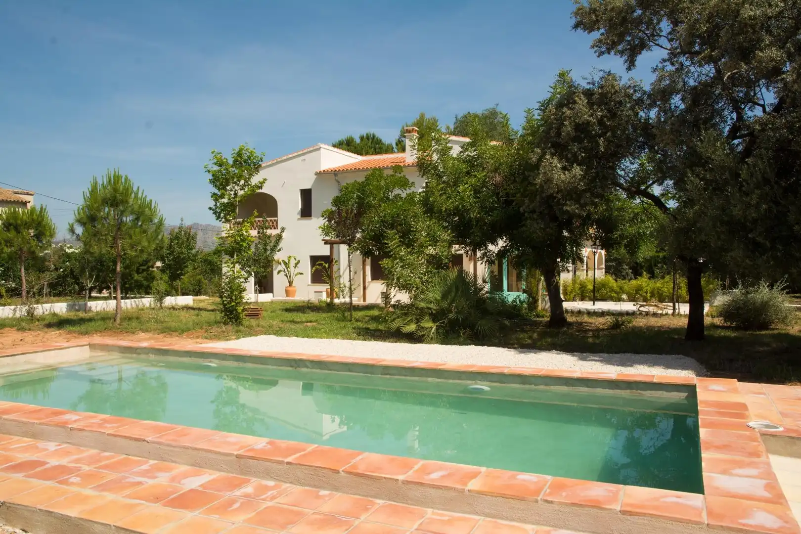 Garten von Haus oder Chalet zur Miete in Pedreguer mit Klimaanlage, Heizung und Privatgarten