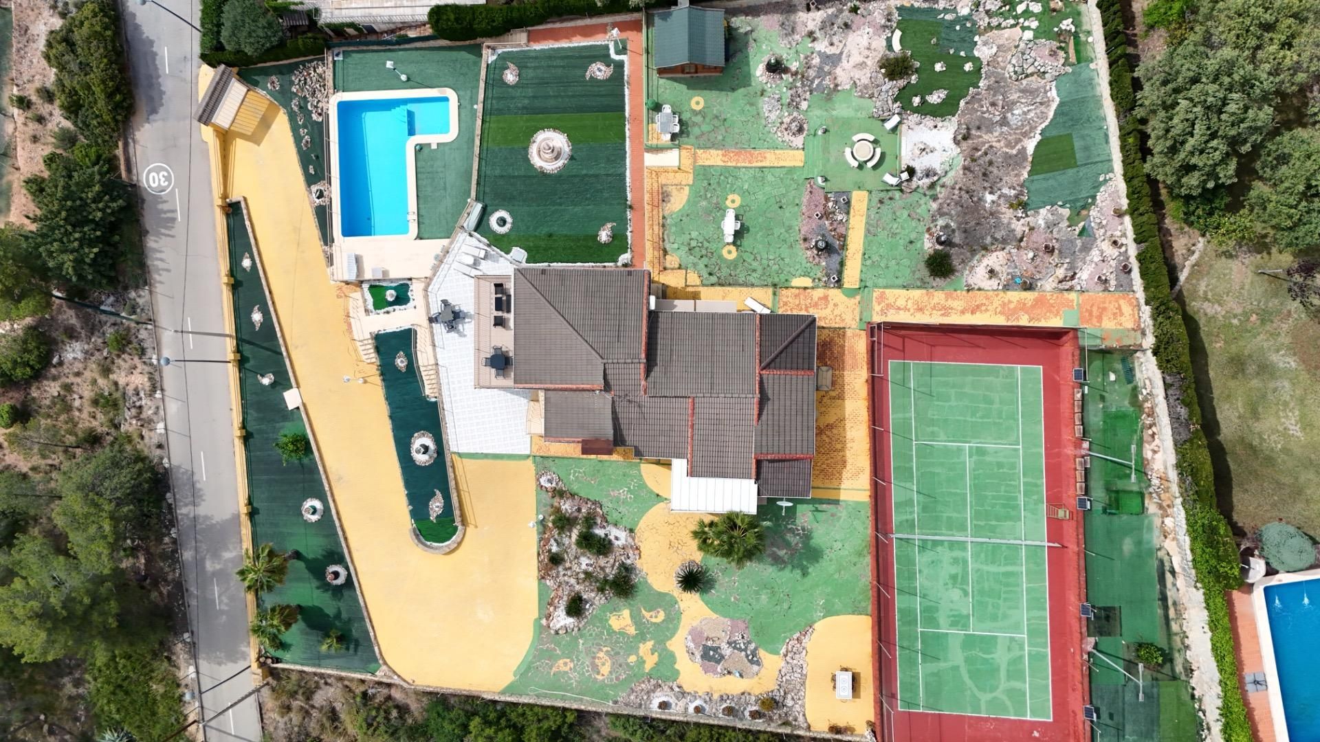 Garden of House or chalet for sale in Olocau  with Air Conditioner, Heating and Private garden