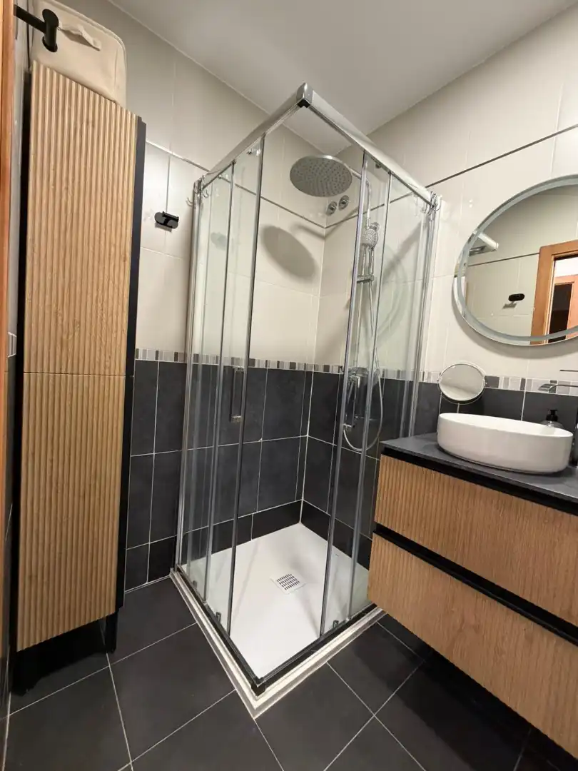 Baño de Apartamento en venta en Torreblanca con Aire acondicionado, Amueblado y Horno
