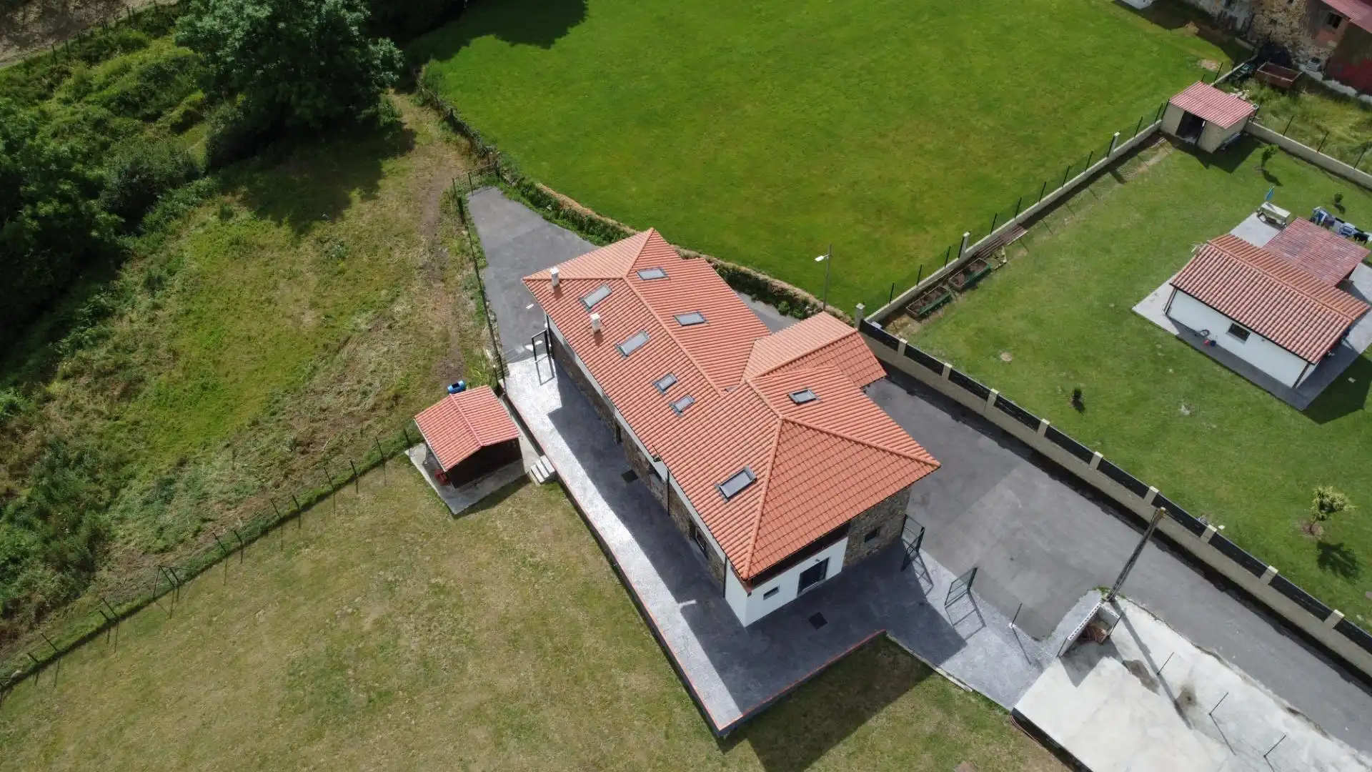 Vista exterior de Casa o chalet en venta en Grado con Calefacción, Terraza y Trastero