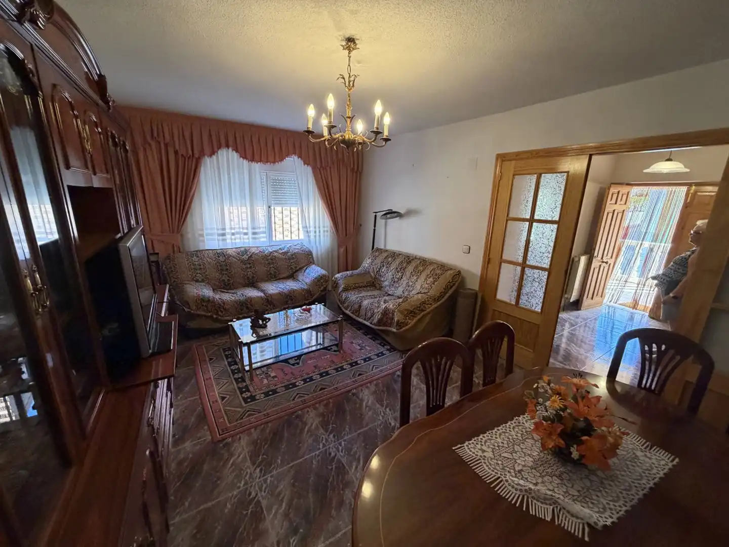 Living room of Houses for sale in Riocabado  with Heating, Terrace and Storage room