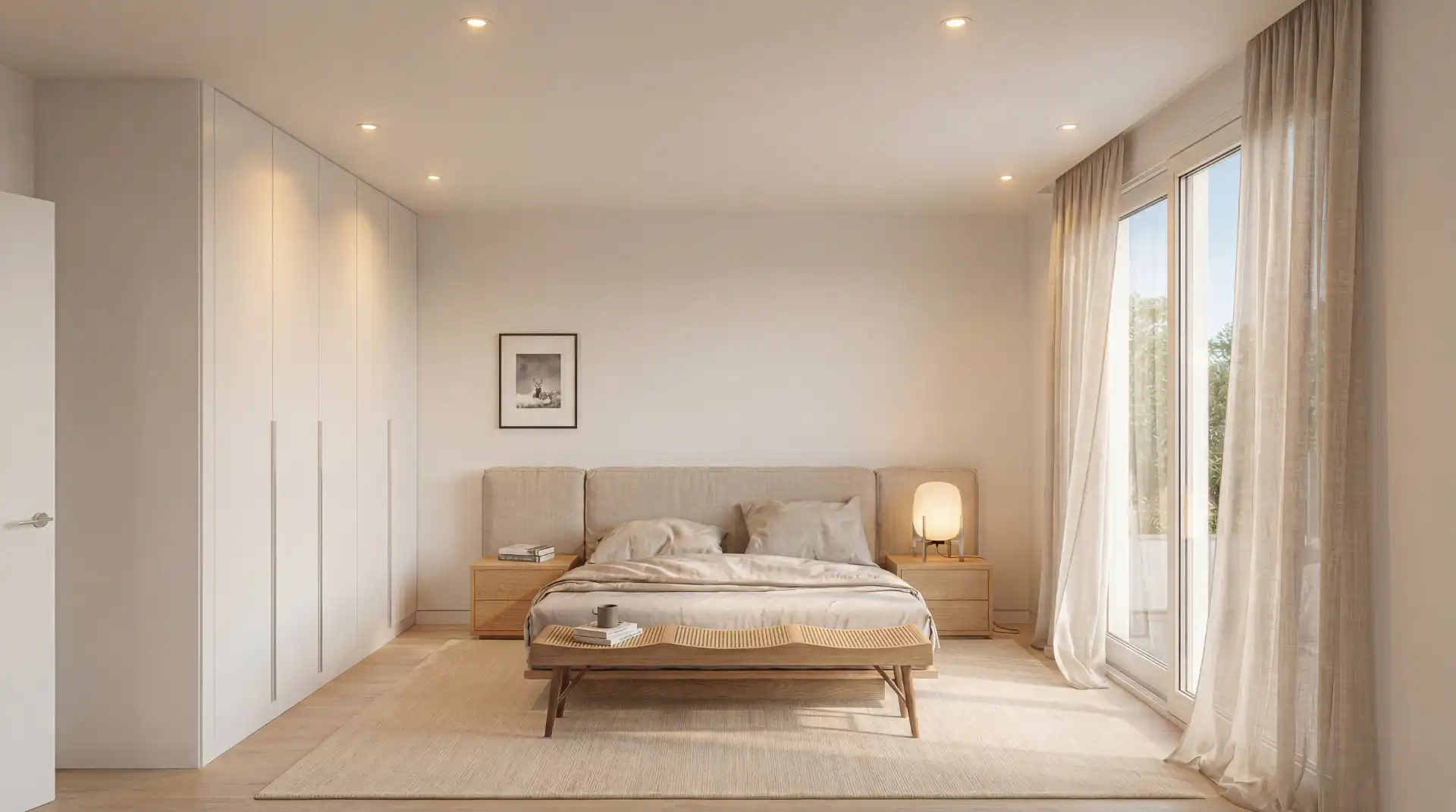 Chalet de obra nueva con piscina en venta en Rúa Juana de Vega 1, imagen 11