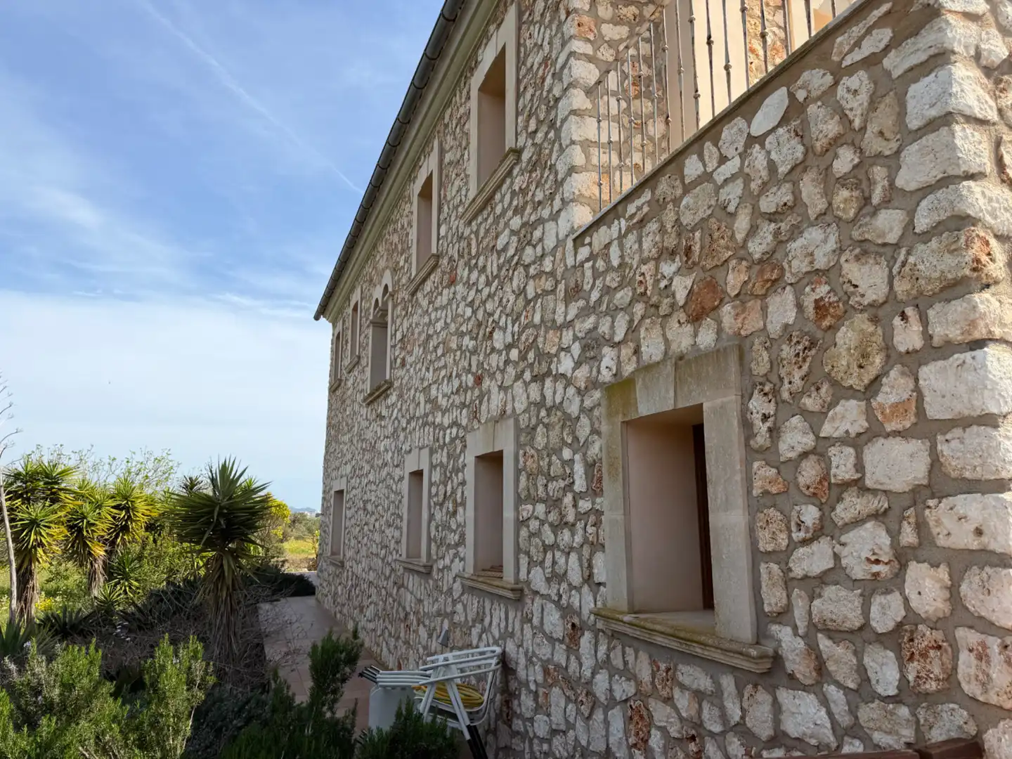 Vista exterior de Finca rústica de alquiler en Manacor con Aire acondicionado, Calefacción y Jardín privado