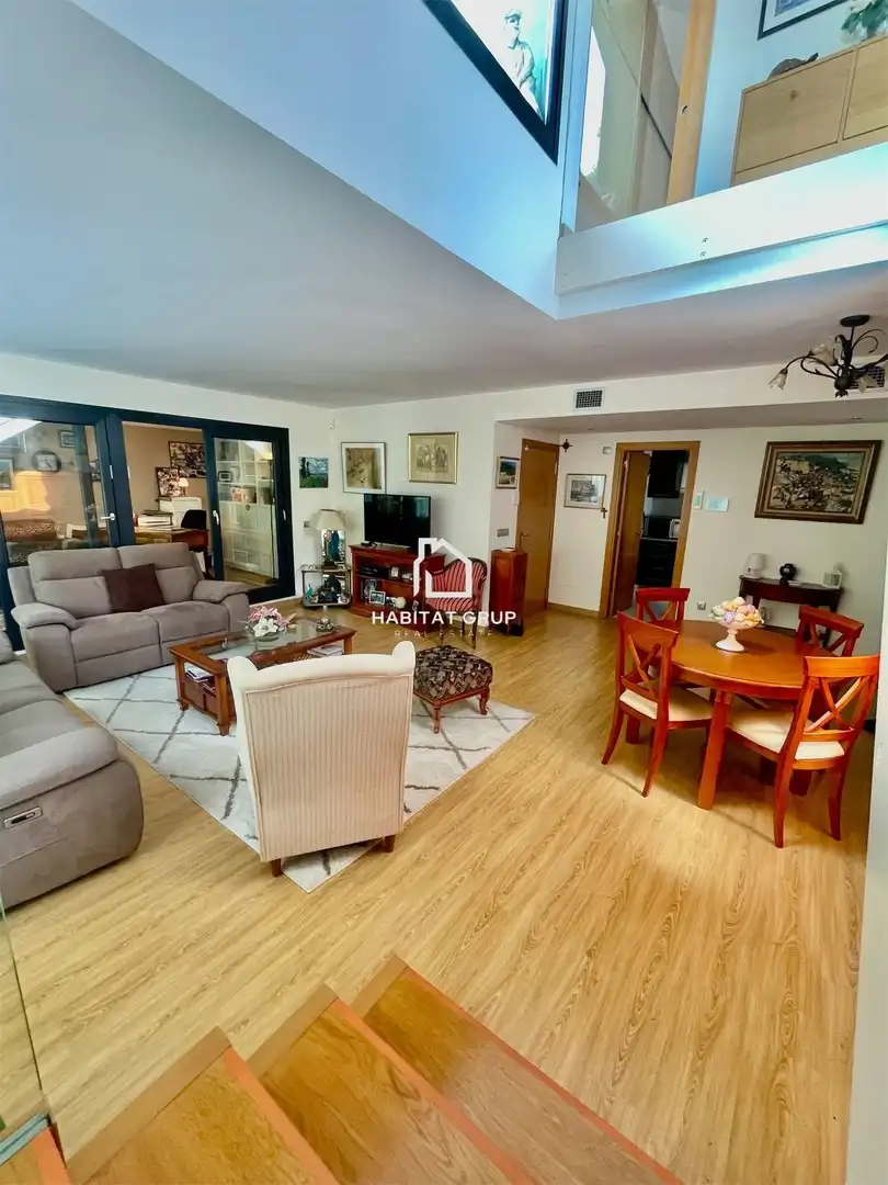 Living room of Duplexes for sale in Castell d'Aro, Platja d'Aro i s'Agaró  with Air Conditioner, Heating and Terrace