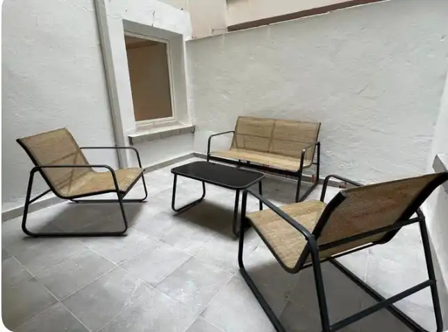 Terraza de Piso de alquiler en Cuenca con Calefacción, Amueblado y Horno
