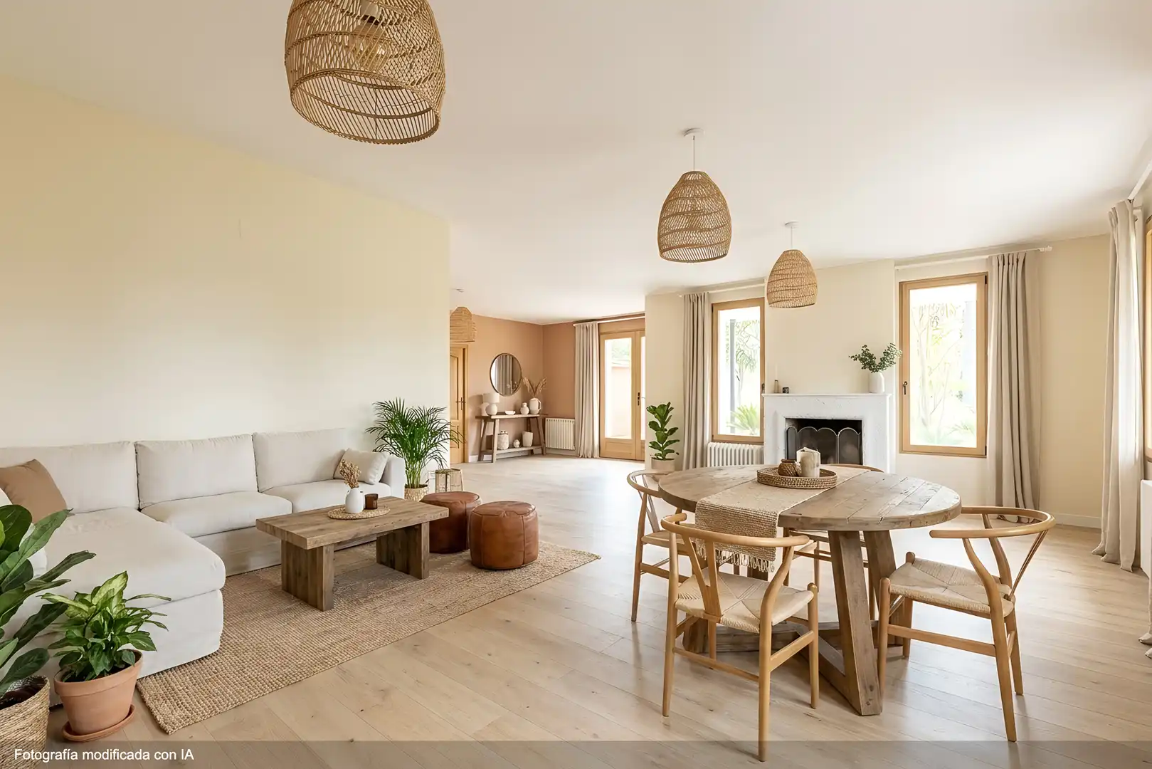 Living room of Houses for sale in San Lorenzo de El Escorial  with Heating, Private garden and Terrace