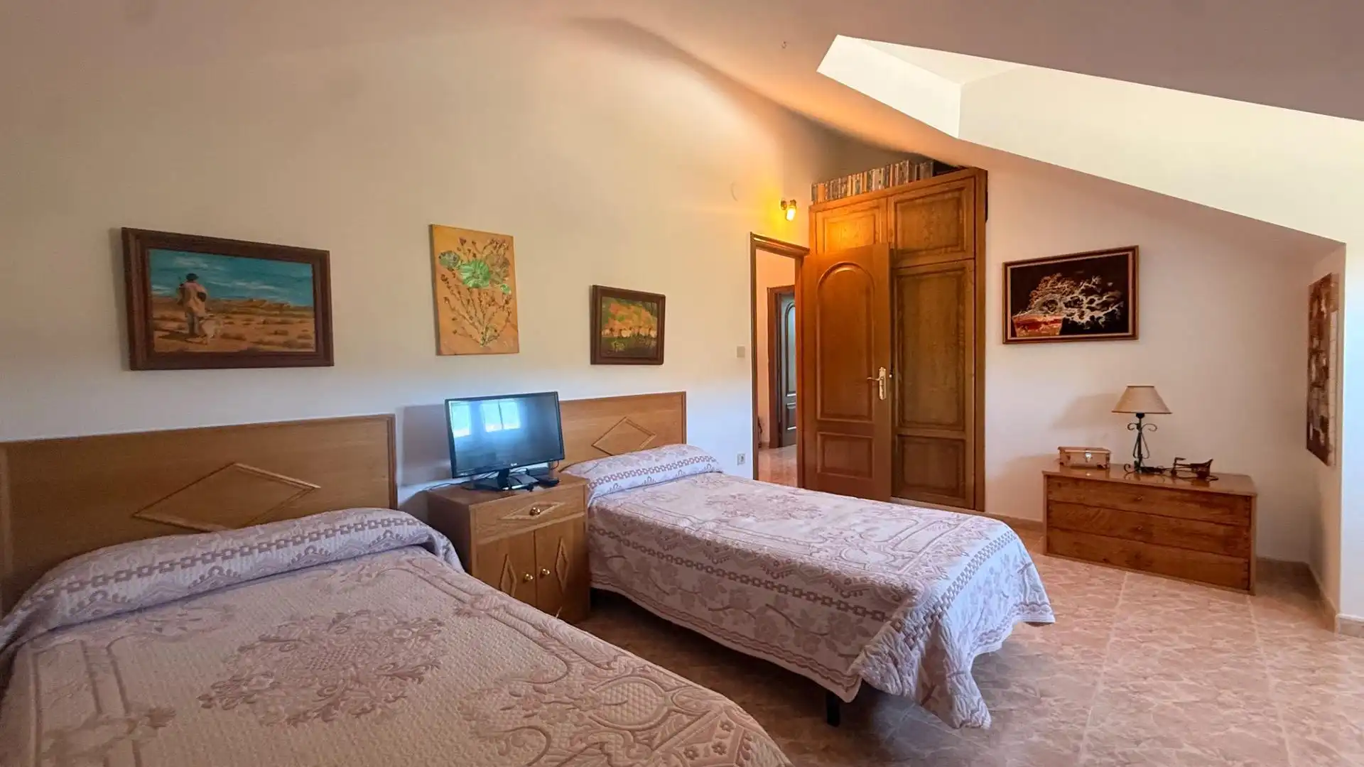 Habitación de Casa o chalet en venta en Leiro con Jardín privado, Terraza y Trastero