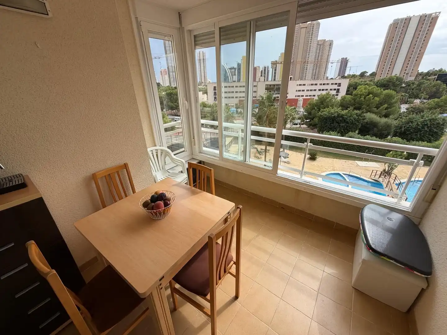 Terraza de Piso en venta en Benidorm con Aire acondicionado y Piscina comunitaria