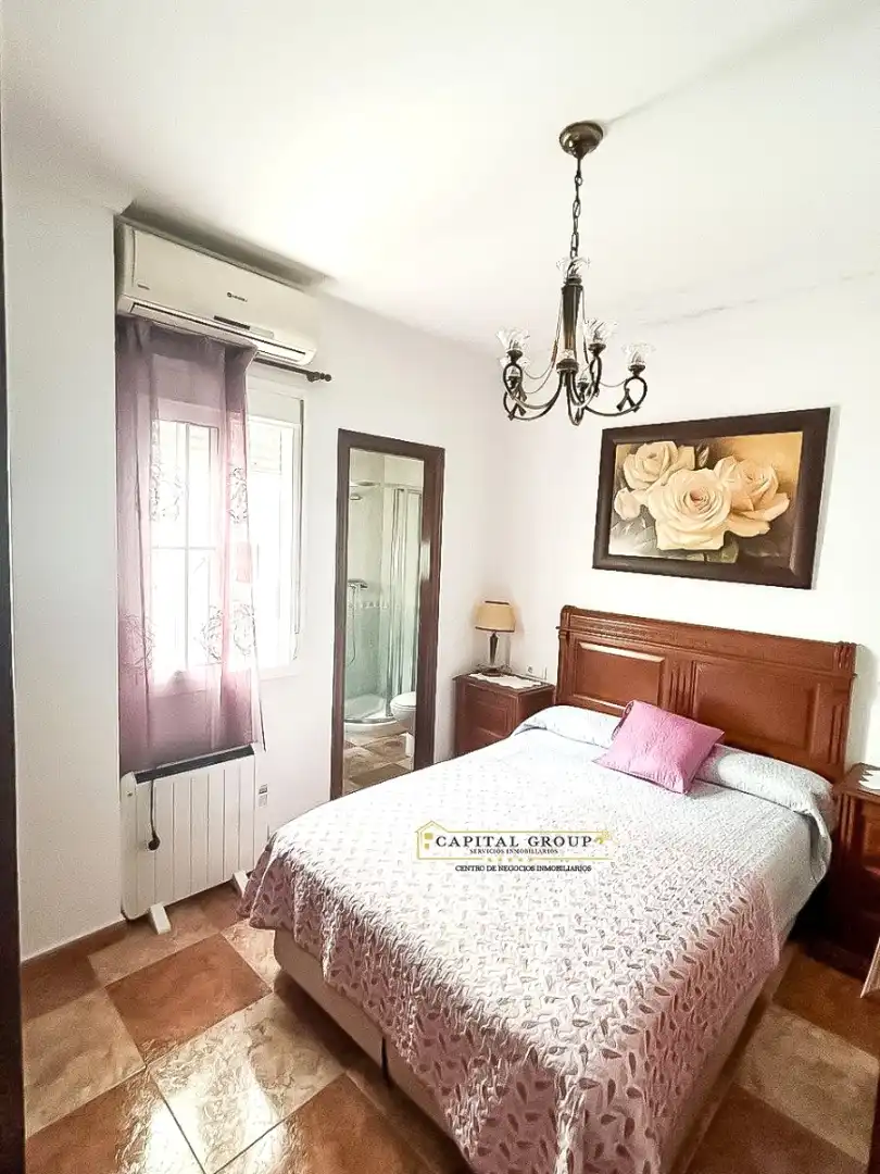Schlafzimmer von Wohnung zum Verkauf in Punta Umbría mit Klimaanlage, Terrasse und Möbliert
