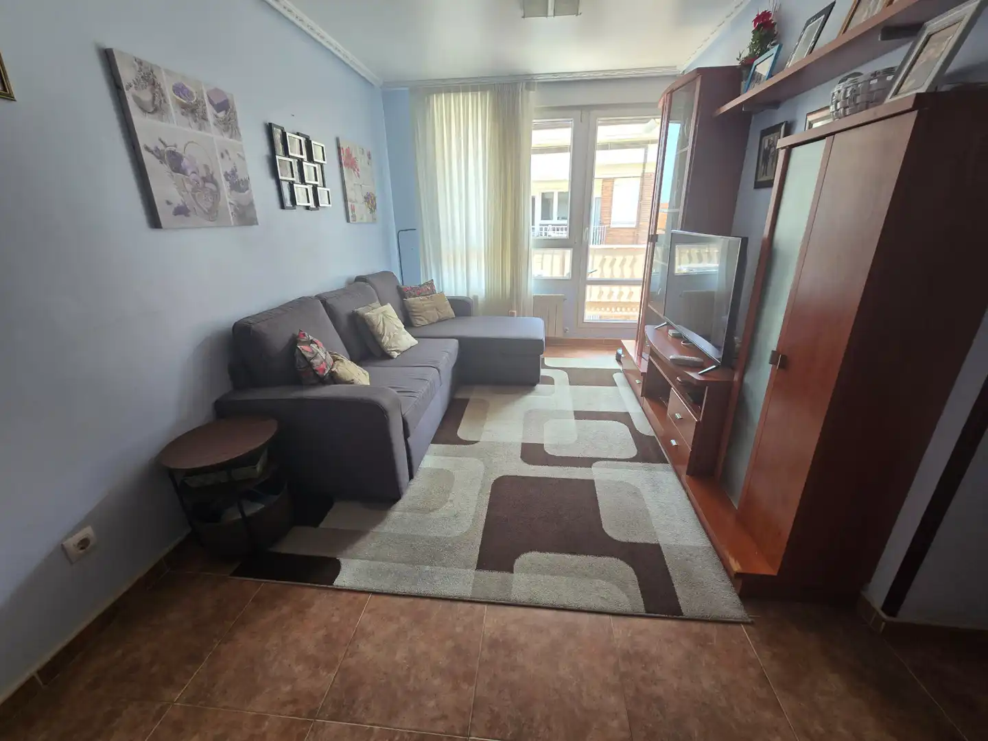 Sala de estar de Dúplex en venta en Bareyo con Calefacción, Parquet y Terraza
