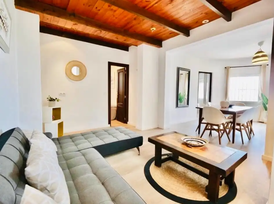 Living room of Houses for rent in Dénia  with Air Conditioner, Heating and Private garden