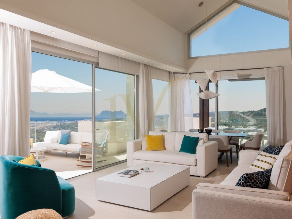 Living room of Apartment for sale in Benahavís  with Air Conditioner, Private garden and Terrace