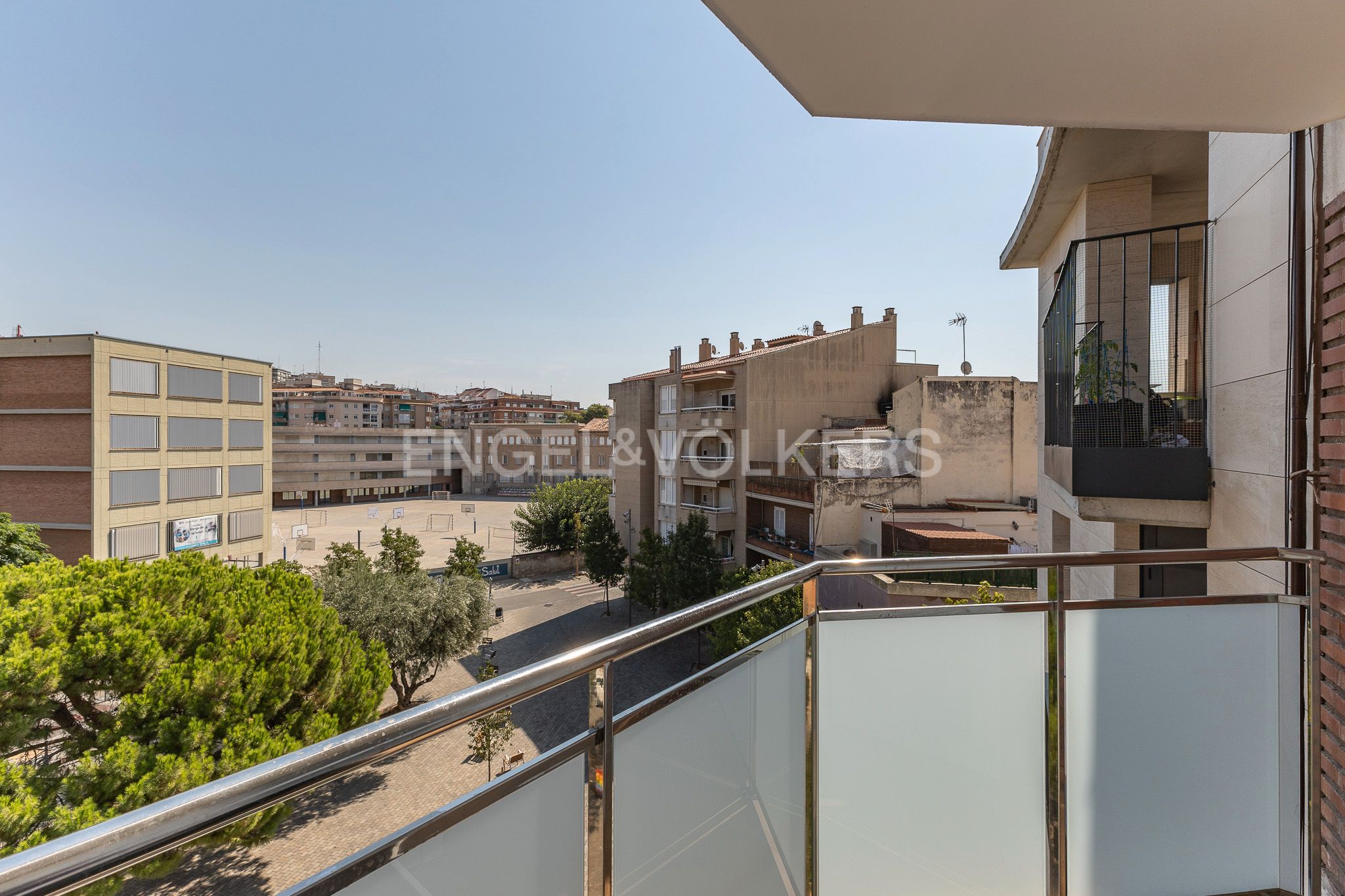 Balcony of Apartment for sale in Sant Feliu de Llobregat  with Air Conditioner, Heating and Parquet flooring