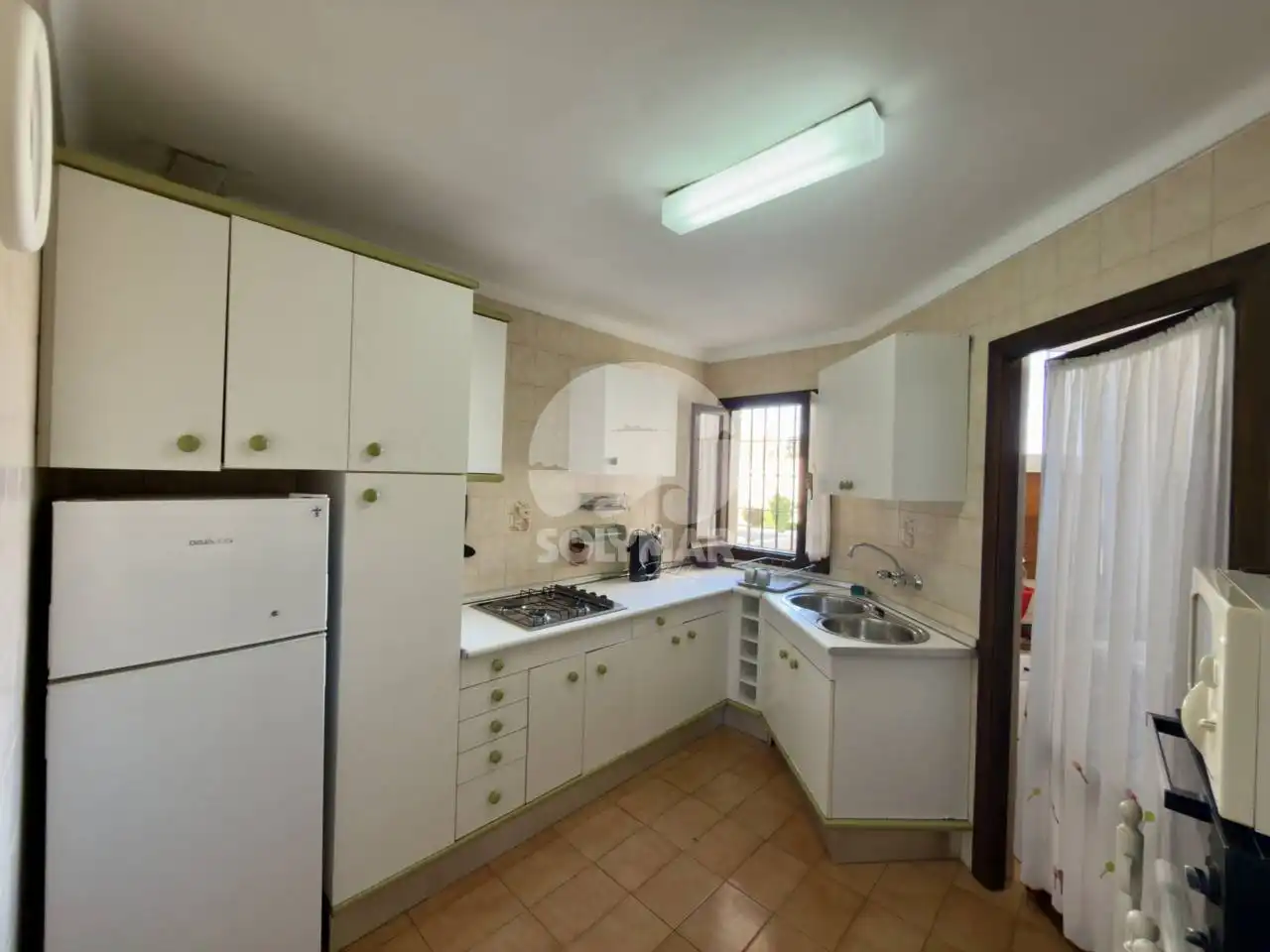 Kitchen of Flat for sale in Vélez-Málaga  with Air Conditioner, Terrace and Furnished