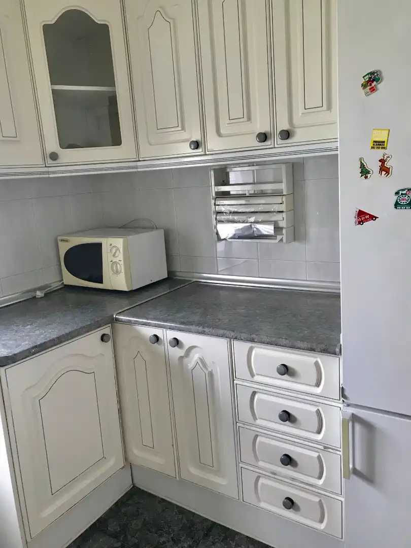 Kitchen of Flat for rent in Granada  with Air Conditioner, Furnished and Washing machine