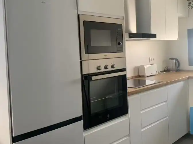 Kitchen of Flat for rent in Sanlúcar de Barrameda  with Air Conditioner, Terrace and Balcony