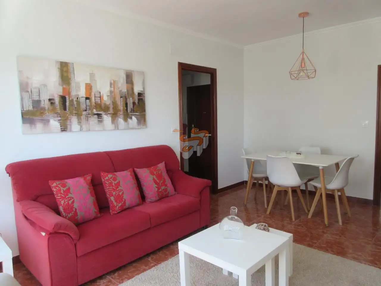 Living room of Apartments for rent in Ferrol  with Heating and Furnished