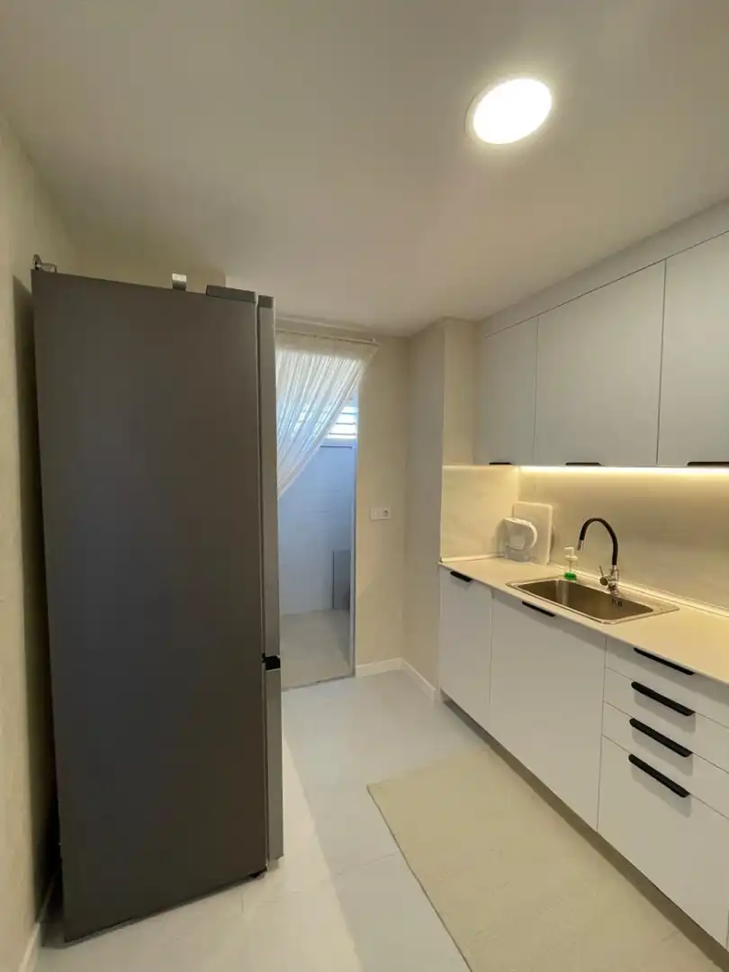 Kitchen of Flat for sale in Villajoyosa / La Vila Joiosa  with Air Conditioner, Terrace and Swimming Pool
