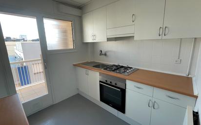 Kitchen of Flat for sale in Badalona  with Air Conditioner and Balcony