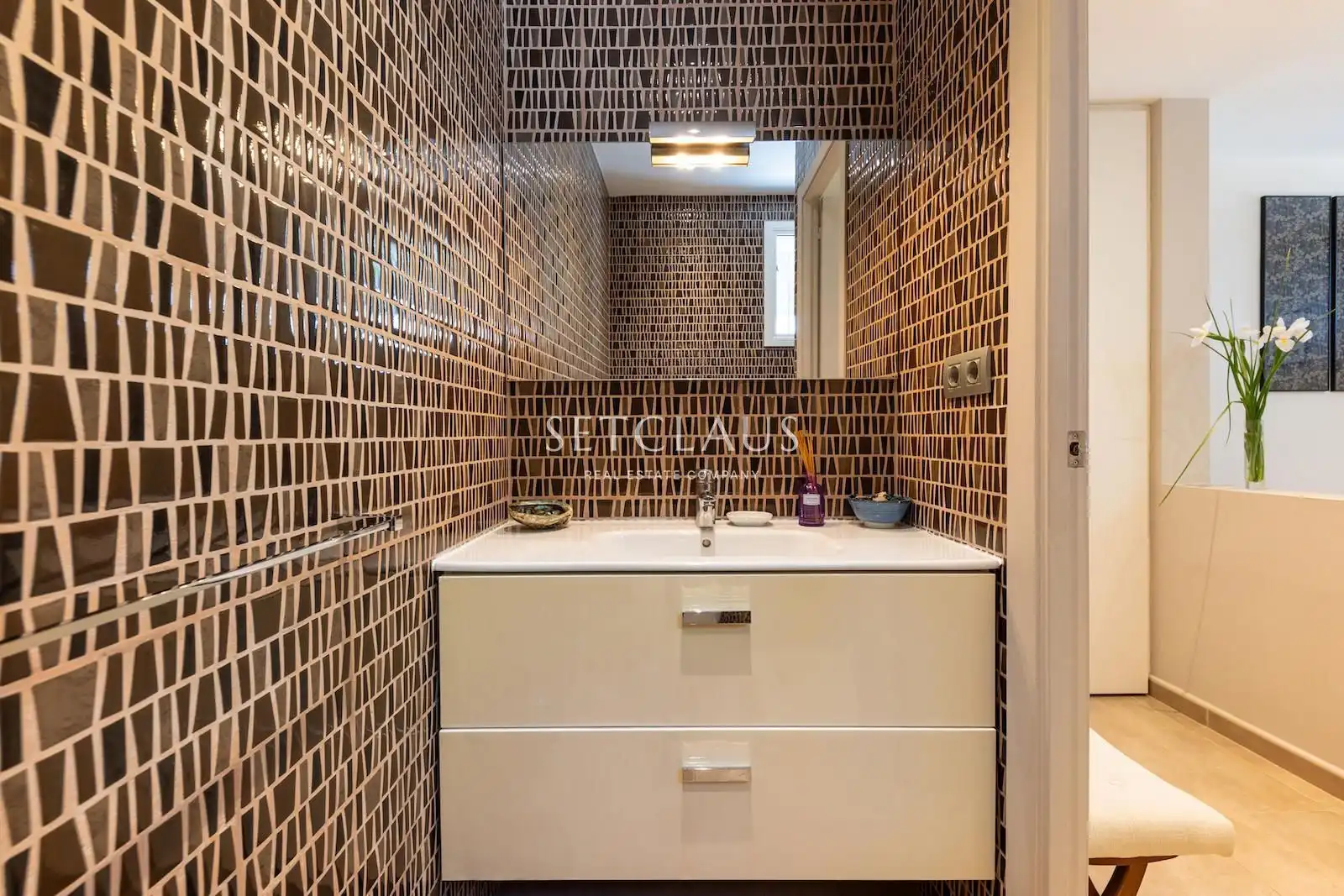 Baño de Casa o chalet en venta en Vilanova del Vallès con Aire acondicionado, Calefacción y Jardín privado